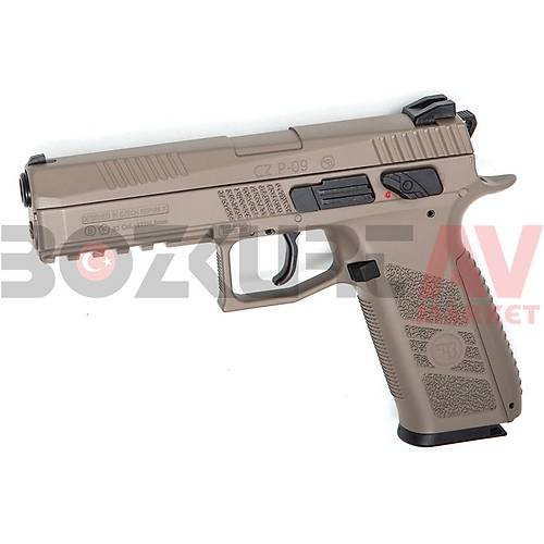 ASG CZ P-09 Duty FDE Blowback Haval Tabanca