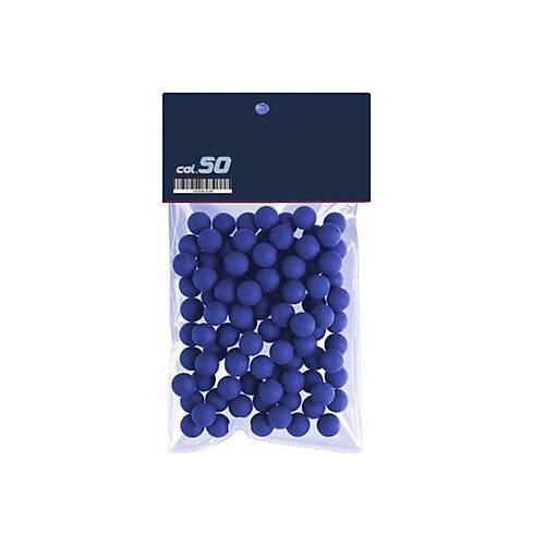 ISG 50 Kalibre Mavi Rubberball (100 Adet)