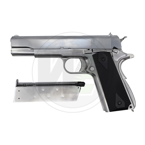 We Colt 1911 GEN 2 TAC Silver Blowback Airsoft Haval� Tabanca