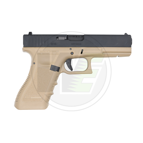 We Glock 17 GEN 3 Tan Blowback Haval� Tabanca