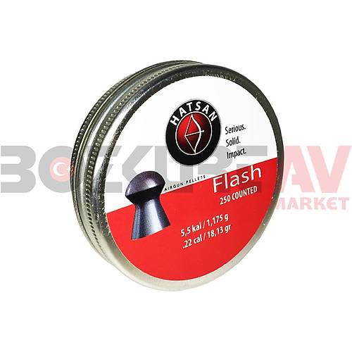 Hatsan Flash 5,5 mm Haval Tfek Samas (18,13 Grain - 250 Adet)