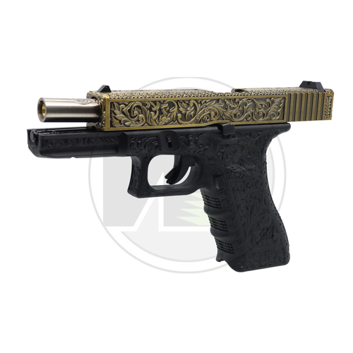 We Glock 17 Ivory Grav�rl� Blowback Haval� Tabanca