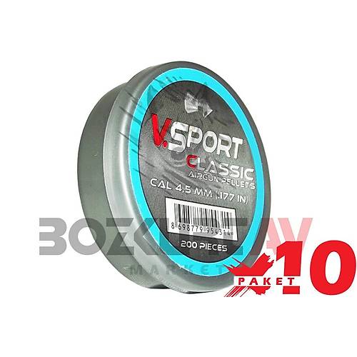 Victory Sport Classic 4,5 mm 10 Paket Haval Tfek Samas