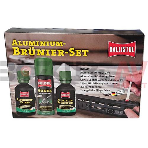 Ballistol Aluminium Brnier Silah Boya Seti