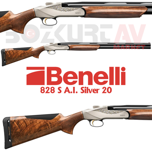 Benelli 828 S A.I. Silver 20 S�perpoze Av T�fe�i (Advanced Impact)