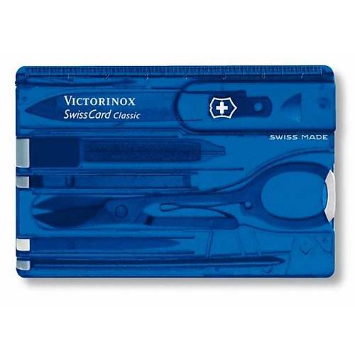 Victorinox 0.7122.T2 SwissCard Classic Sapphire