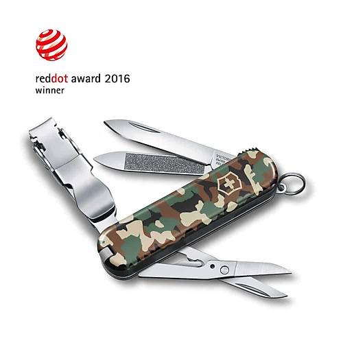 Victorinox 0.6463.94 Nail Clip 580 Kamuflaj Trnak Makasl ak