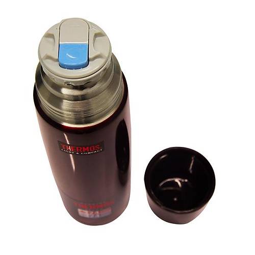 Thermos FBB-1000 Light & Compact 1 Litre Midnight Red Termos