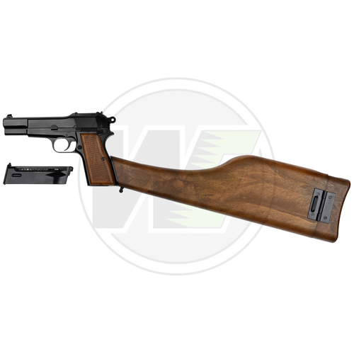 We Browning Hi-Power Siyah Blowback Airsoft Haval� Tabanca (Dip�ikli Model)