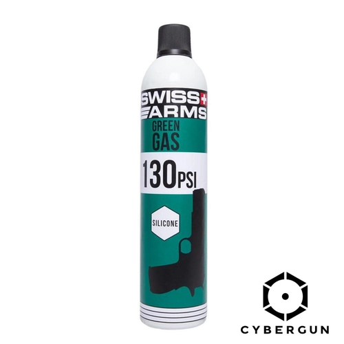 Cybergun Swiss Arms 130 PSI 760 ml Airsoft Green Gas (Silikonlu)