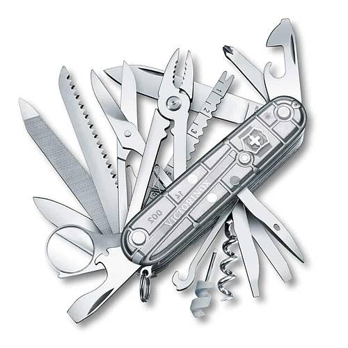 Victorinox 1.6794.T7 SwissChamp Wood effaf Gri ak