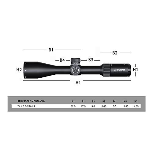 Swampdeer TD HD 3-9X40 IR Tfek Drbn