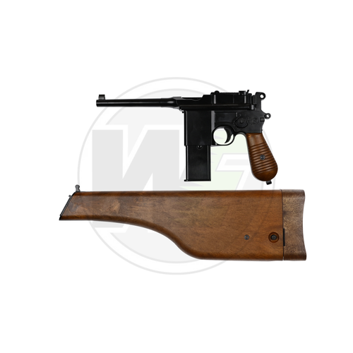 We Mauser M712 Siyah Blowback Airsoft Haval� Tabanca (Full Auto - Dip�ikli Model)