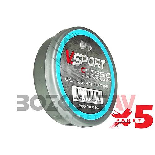 Victory Sport Classic 4,5 mm 5 Paket Haval Tfek Samas