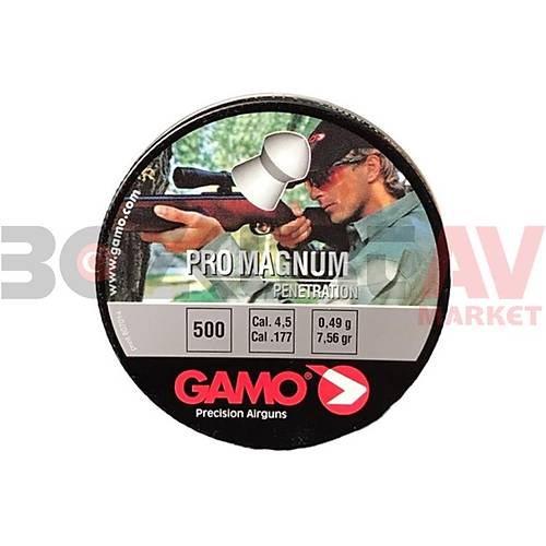 Gamo Pro Magnum 4,5 mm Haval Tfek Samas (7,56 Grain - 500 Adet)