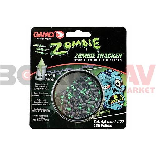 Gamo Zombie 4,5 mm Haval Tfek Samas (7,80 Grain - 125 Adet)