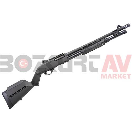 Stoeger P3000 Tactical Black MLOCK QD Pompal Av Tfei