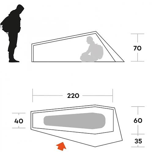Ferrino Ultralight Piuma 1 adr