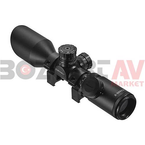 Barska Sniper GX2 3-9x42 IR MIL DOT Tfek Drbn