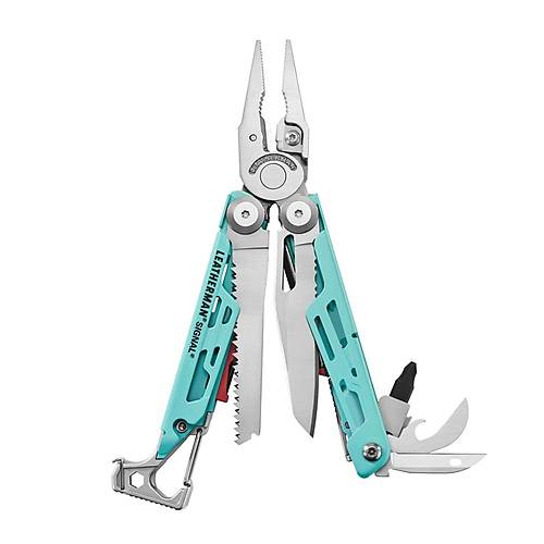 Leatherman Signal Aqua Silver ok Amal ak (833187)