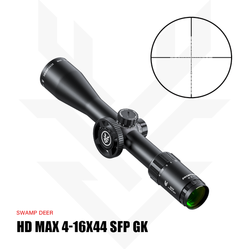 Swampdeer HD MAX 4-16X44 SF GK Tfek Drbn
