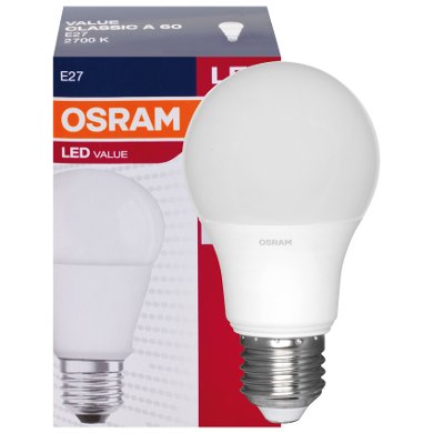 OSRAM 9.5WATT(8.5W) E-27 Duy 6500K Led Ampul 1'li-10'lu Paket