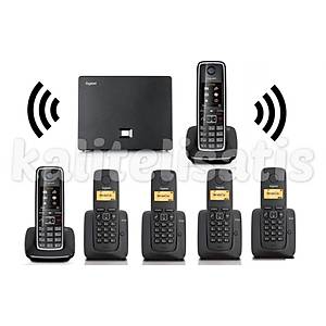 Gigaset Analog & IP 6 Dahili Dect Telsiz Kablosuz Telefon Santrali
