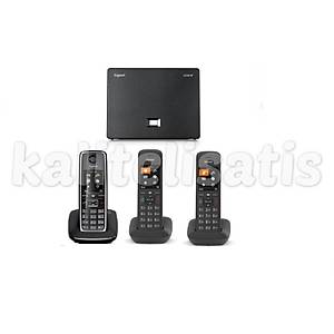 Gigaset Analog & IP 3 Dahili Dect Telsiz Kablosuz Telefon Santrali C530-C575