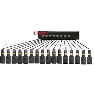 Fortel P832 4 Harici 16 Dahili PBX Gigaset A120 Kablosuz Telefon Santrali