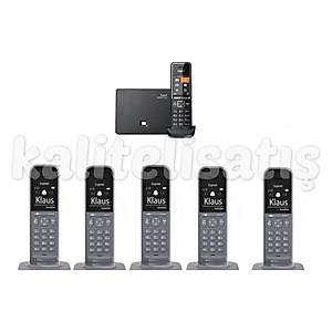 Gigaset Analog &IP 6 Dahili Dect Telsiz Kablosuz Telefon Santrali Comfort 550 - CL390