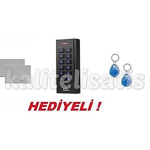 ZKSoftware Keypass KPN12-EM �ifreli Manyetik Kart Anahtarl�k Okuyuculu Kap� Ge�i� Sistemi