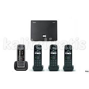 Gigaset Analog & IP 4 Dahili Dect Telsiz Kablosuz Telefon Santrali C530-AS690