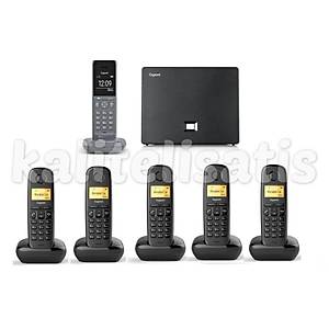 Gigaset Analog &IP 6 Dahili Dect Telsiz Kablosuz Telefon Santrali  CL390-A270