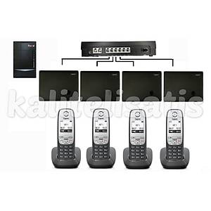 Fortel Z206 2 Harici 4 Dahili PBX Gigaset A415 Kablosuz Telefon Santrali