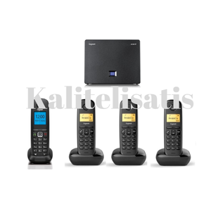 Gigaset Analog &IP 4 Dahili  Dect Telsiz Kablosuz Telefon Santrali A540 A170