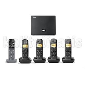 Gigaset Analog &IP 5 Dahili Dect Telsiz Kablosuz Telefon Santrali CL390-A270