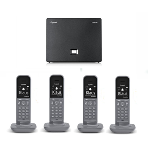 Gigaset Analog &IP 4 Dahili Dect Telsiz Kablosuz Telefon Santrali CL390