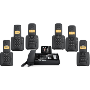 Gigaset DL500A & A120 Kablosuz Telesekreterli Telefon Santrali