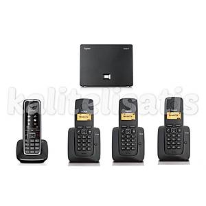 Gigaset Analog & IP 4 Dahili Dect Telsiz Kablosuz Telefon Santrali C530 A120