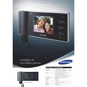 Samsung EZON 5'' SHT-3005 Renkli Daire Telefon Villa Set