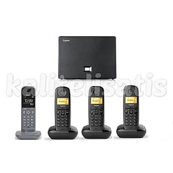 Gigaset Analog &IP 4 Dahili  Dect Telsiz Kablosuz Telefon Santrali CL390-A170