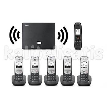 Gigaset CL750 - A415  Analog & IP  6 Dahili Kablosuz Telefon Santrali