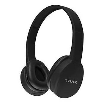 Trax TBH94 BT Kablosuz Mikrofonlu Bluetooth Kulaklık Siyah
