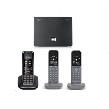 Gigaset Analog &IP 3 Dahili Dect Telsiz Kablosuz Telefon Santrali C530 & CL390
