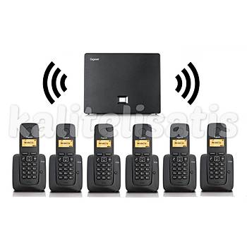Gigaset 1 Harici 6 Dahili Dect Telsiz Kablosuz Telefon Santrali