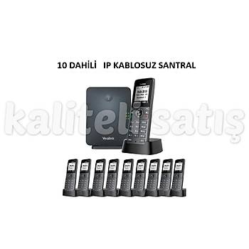 Yealink W71P/H  IP 10 Dahili Dect Telsiz Kablosuz Telefon Santrali