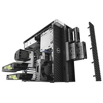 DELL T5820 W-2235 3.8GHz 16GB 256GB M.2 PCIe W10 Pro  stasyonu