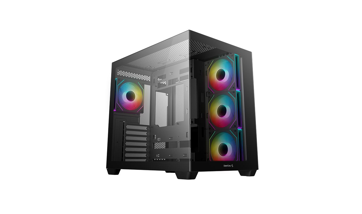 DEEPCOOL CG530-4F Mid-Tower Kasa Siyah