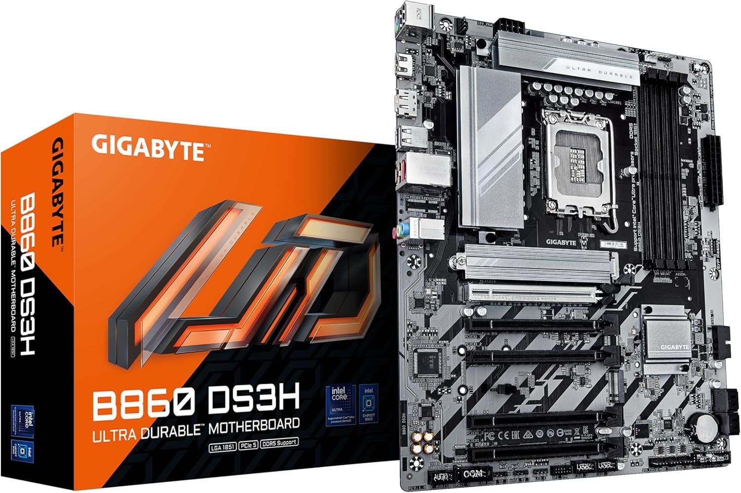 GIGABYTE B860-DS3H-DDR5 MAB B860 LGA 1851 DDR5 5600MHZ Anakart