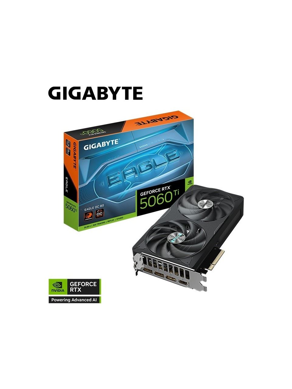 GIGABYTE GVN506TEAGLEOC-8GD VGA RTX5060 TI EAGLE OC 8GB 256B DDR7